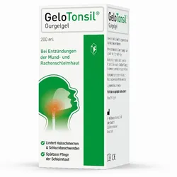 GeloTonsil Gurgelgel lindert Halsschmerzen & Schluckbeschwerden 200 ml 200 ml Gurgellösung