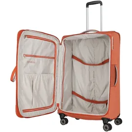 Travelite Miigo 4-Rollen L 77 cm / 90-96 l safran