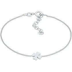 Elli Kleeblatt Glücksbringer Symbol Talisman 925 Silber silberfarben Damen 