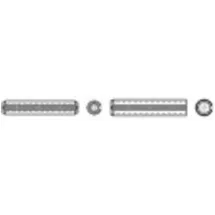 TOOLCRAFT TO-422715 Spannstifte (Ø x L) 13 mm x 28 mm Federstahl 50 stk