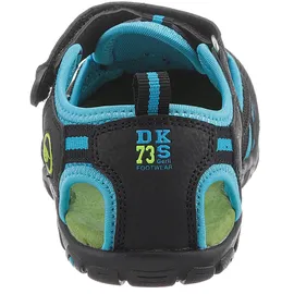 Dockers Klettsandalen Schwarz 34
