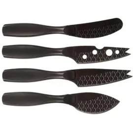 Boska Mini Monaco+ Käsemesser-Set 16 cm 4-tlg. Edelstahl Schwarz