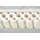 letti moderni Latex Topper 90 x 200 cm