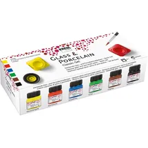 Kreul Glass & Porcelain Classic Set bunt 7 St.