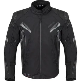Germot Matrix Motorrad Textiljacke Grau/Schwarz M