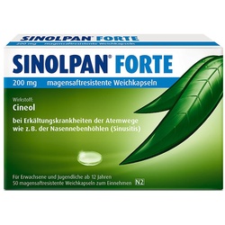 Sinolpan forte 200 mg magensaftresistent Weichkapseln