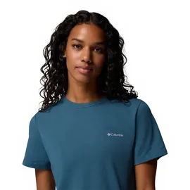 Columbia Sun Trek II Kurzarm-T-Shirt Everblue XS