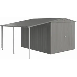 Biohort Seitendach zu Europa Gr. 6/7 Quarzgrau-Metallic