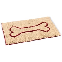 beeztees DGS Dirty Dog Doormat L: 78 cm B: 51 cm beige