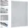 Sekey Klemmfix-Jalousie 60 x 130 cm Silber