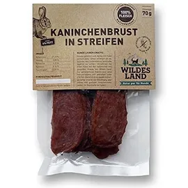Wildes Land Kaninchenfleisch Streifen 7 x 70 g