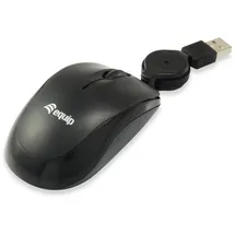 Equip Optische Reisemaus schwarz