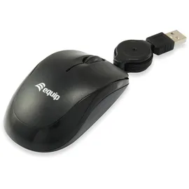 Equip Optische Reisemaus schwarz