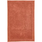 Badteppich Net, 80x140 cm, Terracotta