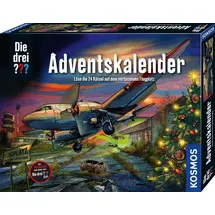 Kosmos Die drei ??? Adventskalender 2024 - Rätsel auf dem verlassenen Flugplatz