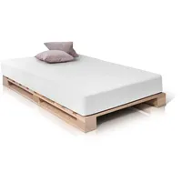 Möbel-Eins PALETTI Palettenbett, Massivholzbett / 90 x 200 cm