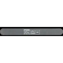 Pferd Schleiffeile SF-R147-15-5 flexibel, 147x15x5mm, SiC K1000, runde Enden