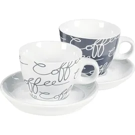 Ritzenhoff & Breker Espressotasse 0,08 l Grau 4 St.