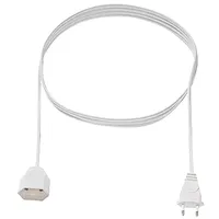 Bachmann 233.284 H03VVH2-F 2x0,75 2m, weiss