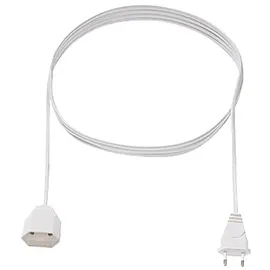 Bachmann 233.284 H03VVH2-F 2x0,75 2m, weiss