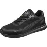 PUMA Safety Epic Rutschhemmende Sicherheitsschuhe – rutschfeste S3S Arbeitsschuhe, metallfrei, wasserabweisend – ideal als Kochschuhe & Arbeits- Sneaker - Schwarz Größe 45 - 45 EU