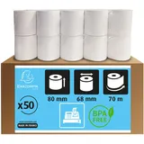 Exacompta 44819 Quittungsrolle, 80 mm x 70 m, D: 12 mm 3130632448196 Exacompta 50 Stück