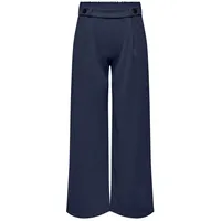 JdY Damen JDYGEGGO New Long Pant JRS NOOS Hose, Black Iris/Detail:Black Buttons, XL/32