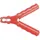 SCHUTZINGER Schützinger PZA 7524 / RT Prüfzange Buchse 4 mm Rot