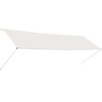 vidaXL Einziehbare Markise 400 x 150 cm creme