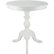 CLP Beistelltisch Ø 70 x 76 cm Antik Weiß