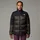 The North Face NF0A89900BI1 Women’s DIABLO DOWN Jacket Jacket Damen, SMOKEY BROWN BLACK heat), Größe XL