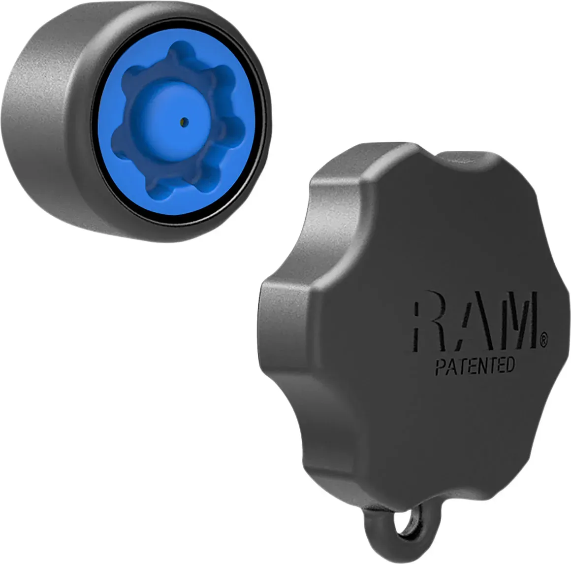 Ram Mount Pin-Lock, Sicherheitsknopf - Schwarz