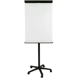 Bi-Office Rahmenloses mobiles magnetisches Flipchart, 70 x 100 cm