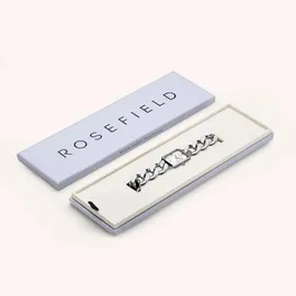 Rosefield Octagon XS Studio Silver mit Weißes Zifferblatt und 19,5x24 mm Silbernes Gehäuse SWSSS-O56 Edelstahl