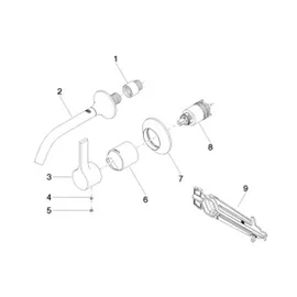 Dornbracht Vaia Einhandmischer Messing gebürstet