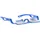 LACD Sicherungsbrille Belay VC Blau