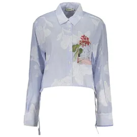 DESIGUAL Blusenshirt Stilvolles Blau M