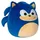 Squishmallows Jazwares Squishmallows Sonic The Hedgehog 25 cm Blau