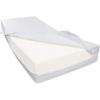 Dibapur® R45H6 Kaltschaummatratze SEHR FEST bis ca. 200 Kg Doppeltuchbezug Gesamthöhe ca. 25 cm (140 x 200 cm)