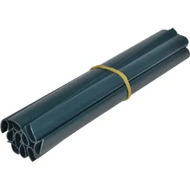 vidaXL Gartenzaun-Sichtschutz PVC 70 x 19 cm Grün Kunststoff