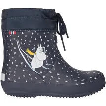 Viking Alv Indie Warm Gummistiefel Moomin Blau 24