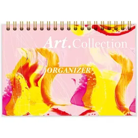 Farbspiel Tischkalender 2024/2025 Der ideale Tisch-Organizer ohne Datum mit stabilem Hardcover und Spiralbindung aus der Art.Collection von Stay Inspired