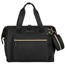 Kikkaboo Wickeltasche Maxi mit Wickelunterlage, kleine Tasche, Reißverschluss black