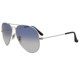 Ray-Ban Aviator Large Metal RB3025 003/3F 58-14 polished silver/light blue