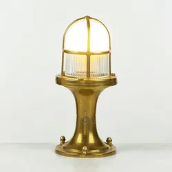 Licht-Erlebnisse Wegeleuchte SANTORIN Maritimes Design stehend klein H:25cm Außenlampe Hof Garten Terrasse, LI2/2/0070