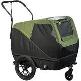 XLC Hundeanhänger BS-C12 grün/schwarz