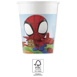 Procos Marvels Spiderman Pappbecher