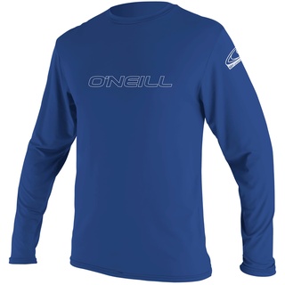 O'Neill Herren Basic Skins L/S Tee Rash Vest, Pacific, 3XL EU