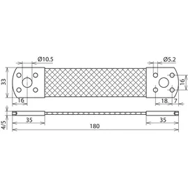 Dehn Überbrückungsband UEBBL180B105B52AL