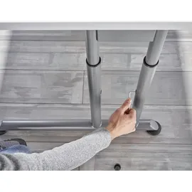 hjh OFFICE PRO Schreibtisch Z-Serie Buche / Graphit